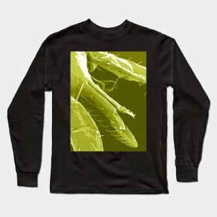 Alien Scary Sci fi Creature Bug Fangs Long Sleeve T-Shirt